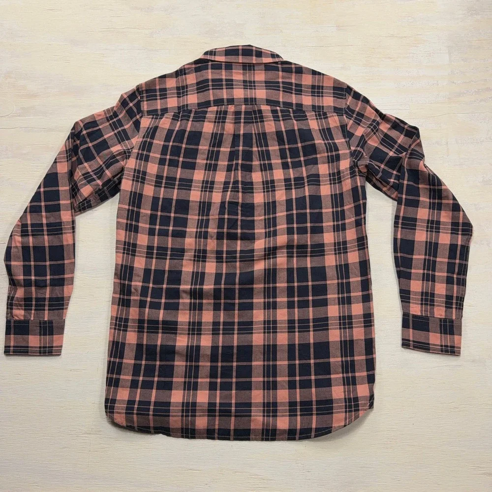 The North Face Shirt Hayden Pass 2.0 Plaid Flannel Pink Navy Mens Size S NWT